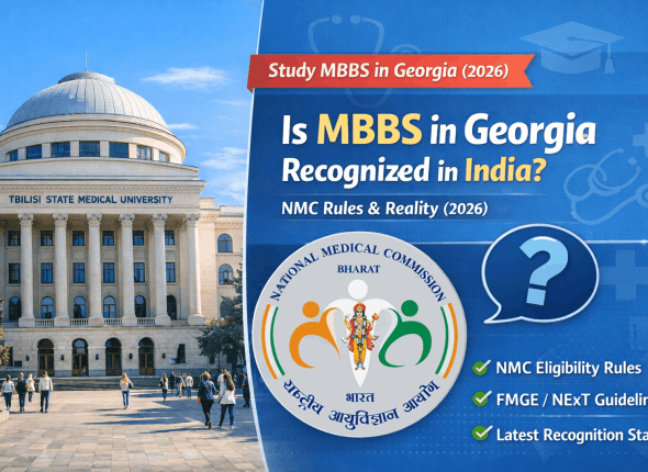 MBBS in Georgia for Indian students explained with NMC rules and recognition in India