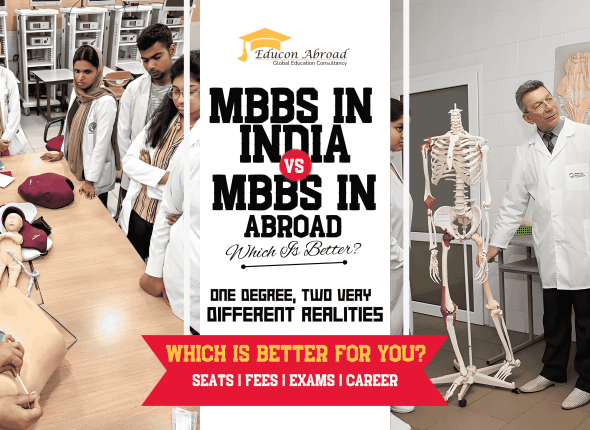MBBS in India vs MBBS abroad comparison for Indian students